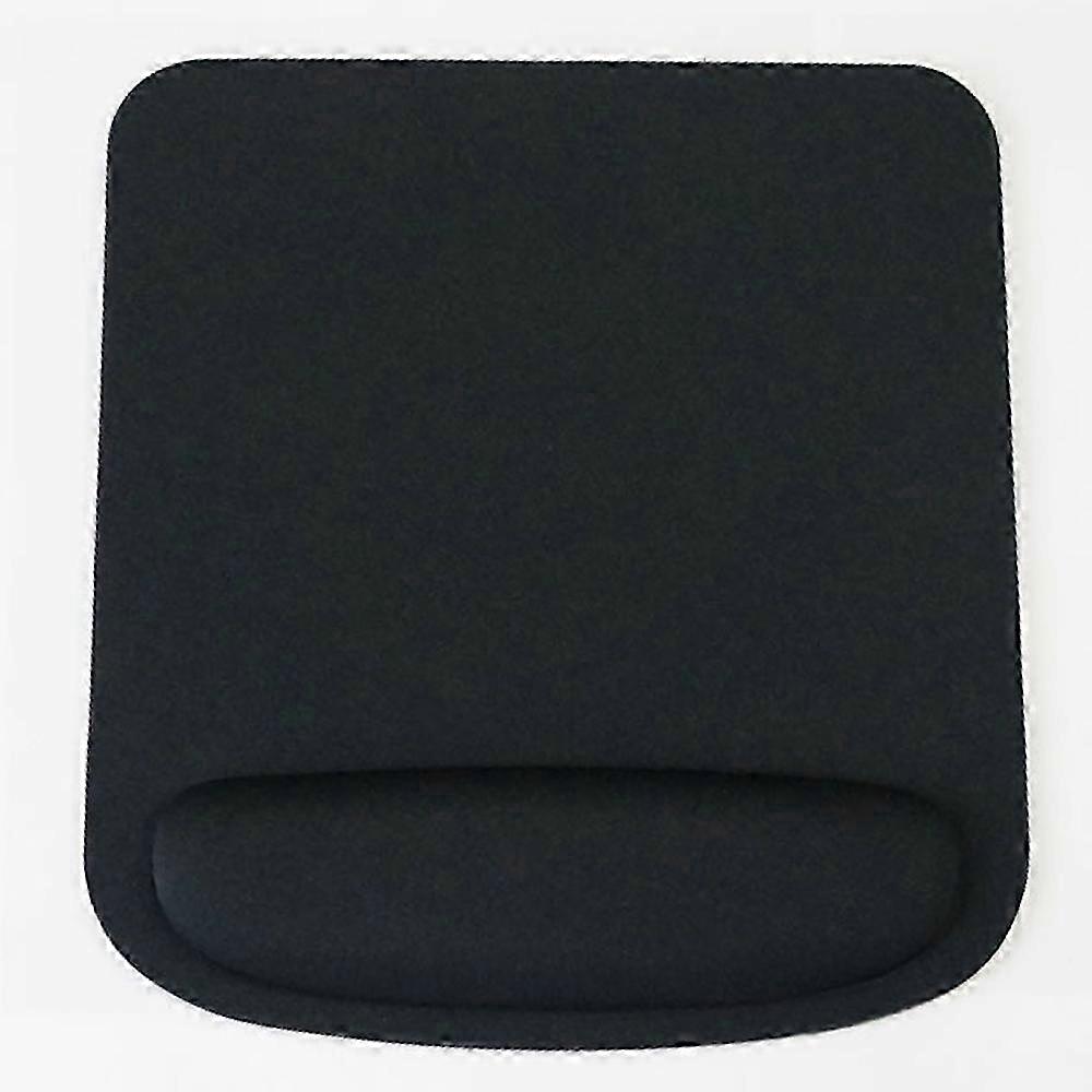 2025 Mouse Pad with Gel Cushion, Waterproof Ergonomic Comfort Mousepad Office Mat Gel with Wrist Rest for Computer and Laptop, Classic Black