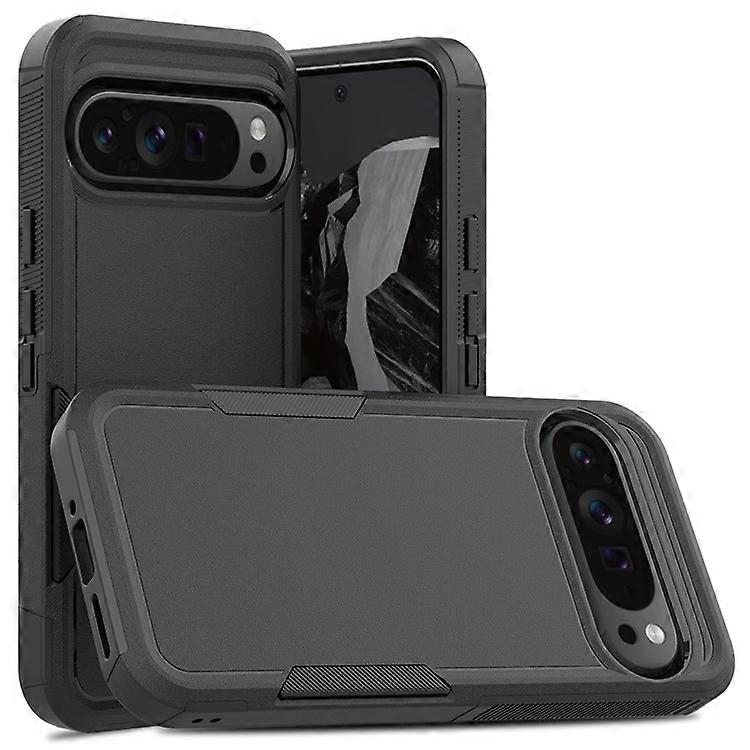 Compatible For Google Pixel 9 Pro XL Case PC+TPU 2-in-1 Shockproof Phone Cover