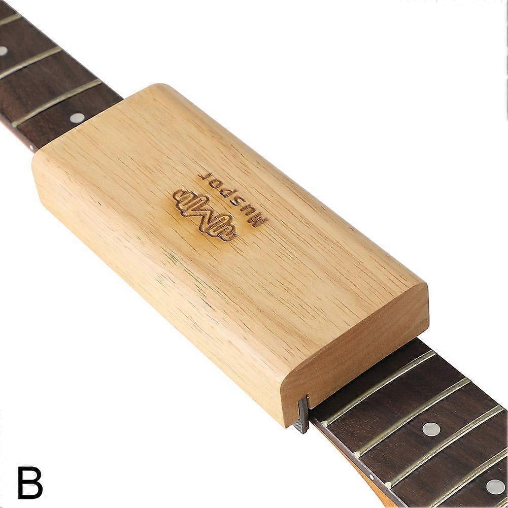 90°(B)$Muspor New Upgraded 2-in-1 Guitar Fret Bevel File with Curve 35°/90° Dual-Fret Bevel File