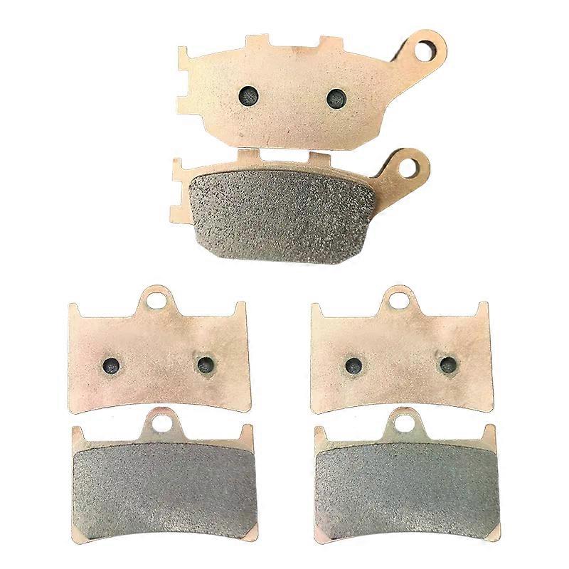 Copper Sintering Front Rear Brake Pads for YAMAHA FZ6 Fazer S2 YZF R6 MT-07 MT-07A MT07 Tracer 700 XSR 700 900 MT-09 MT-09A GT -fj