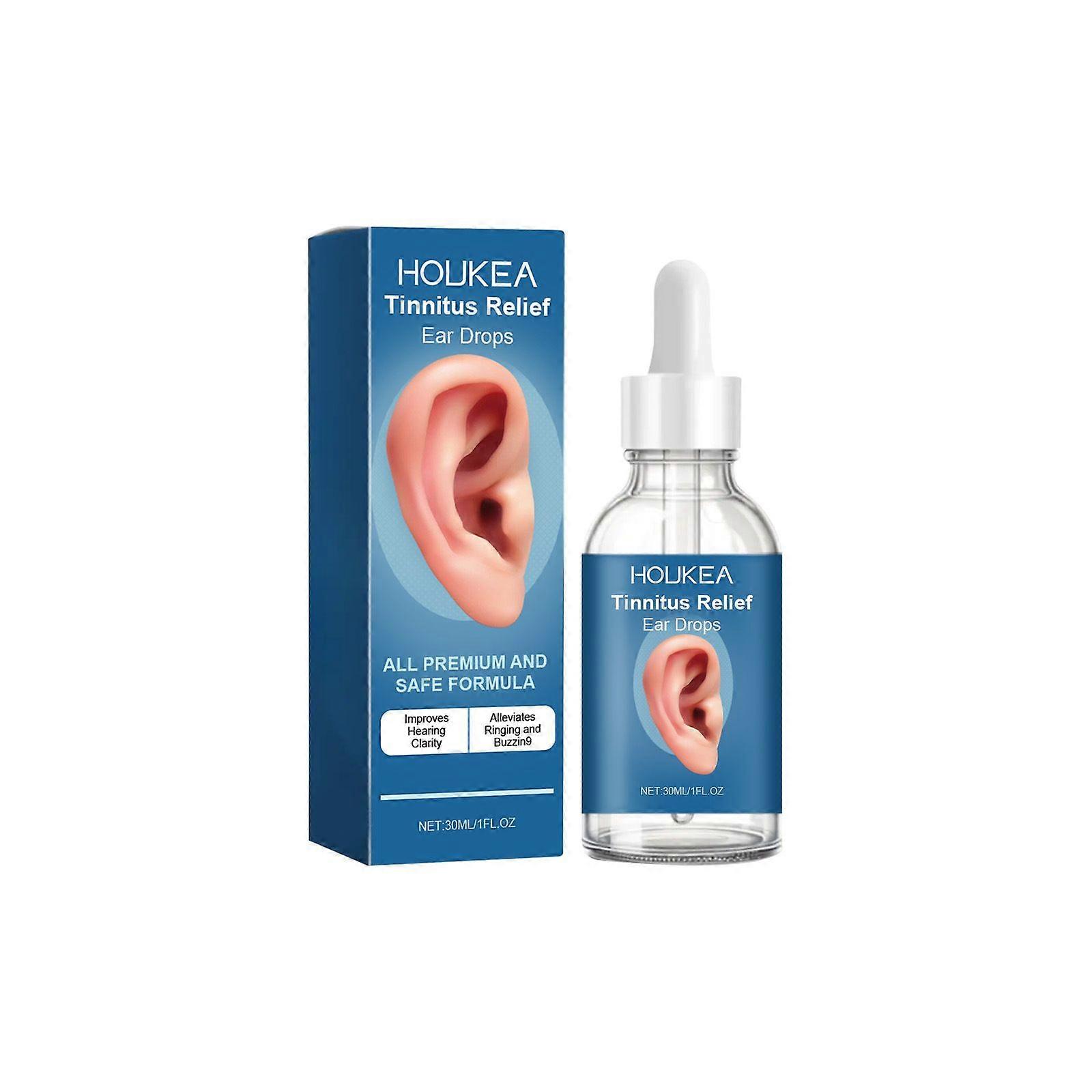 Tinnitus Relief for Ringing Ears, Tinnitus Relief Ear Drops, Natural Tinnitus Treatment for Ear Ringing Relief, Effectively Reduce Ear Noise