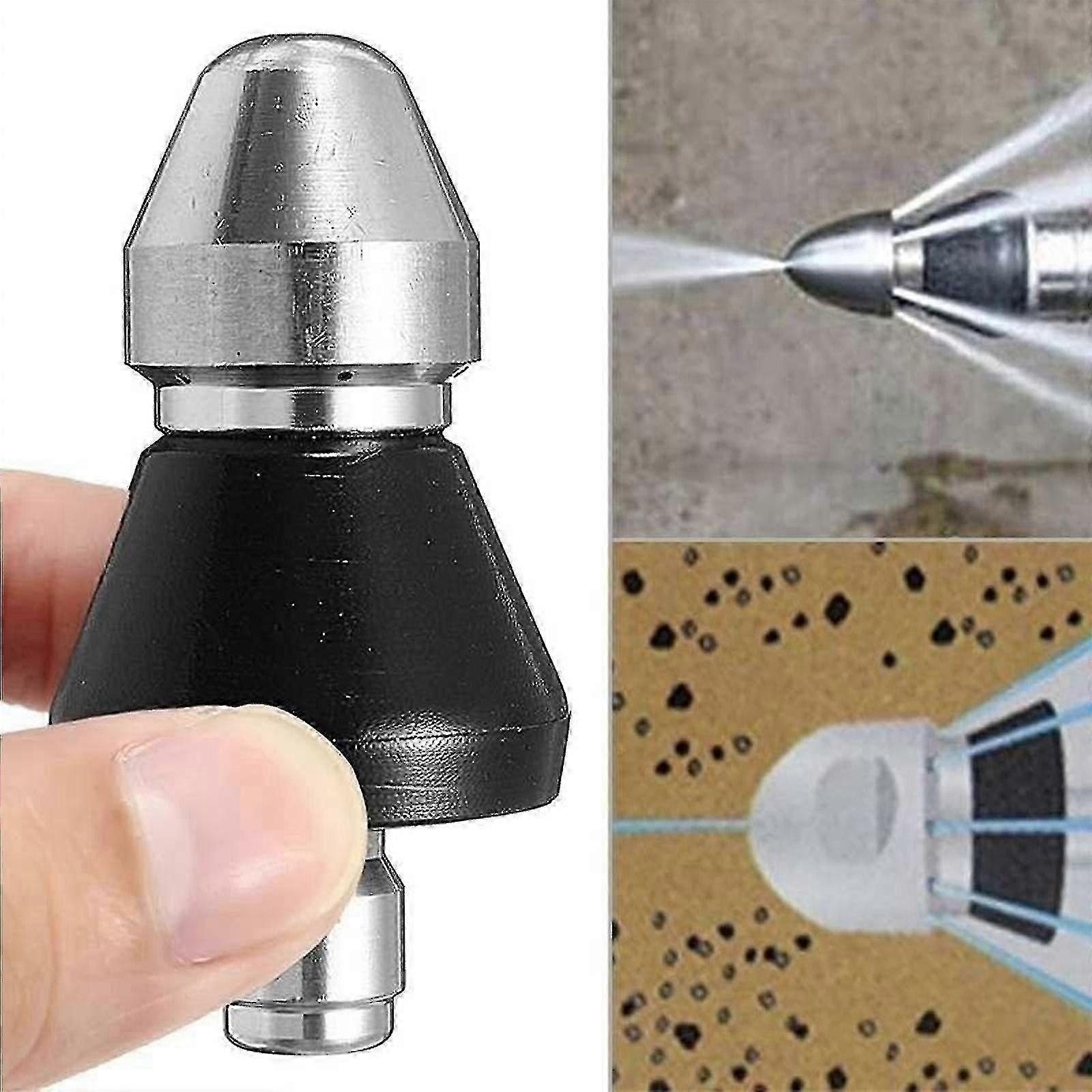 High-pressure Sewer Cleaning Nozzle, 5000psi Pipe Cleaner Tool