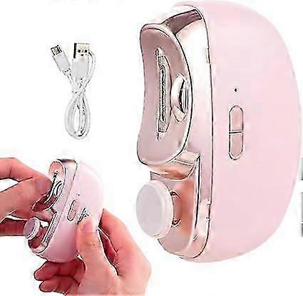 Automatic Nail Clipper With Light, Electric Automatic Nail Scissors, Electric Nail Clipper For Kids, Usb Electric Nail Clipper, Electric Nail File Fo