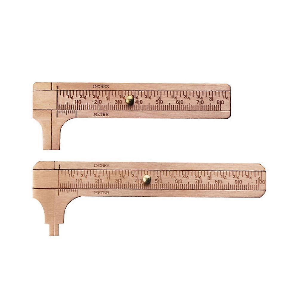 Sliding Gauge Caliper Portable Caliper With Depth Measurement Function For Jewelry Components 100mm 2Pcs