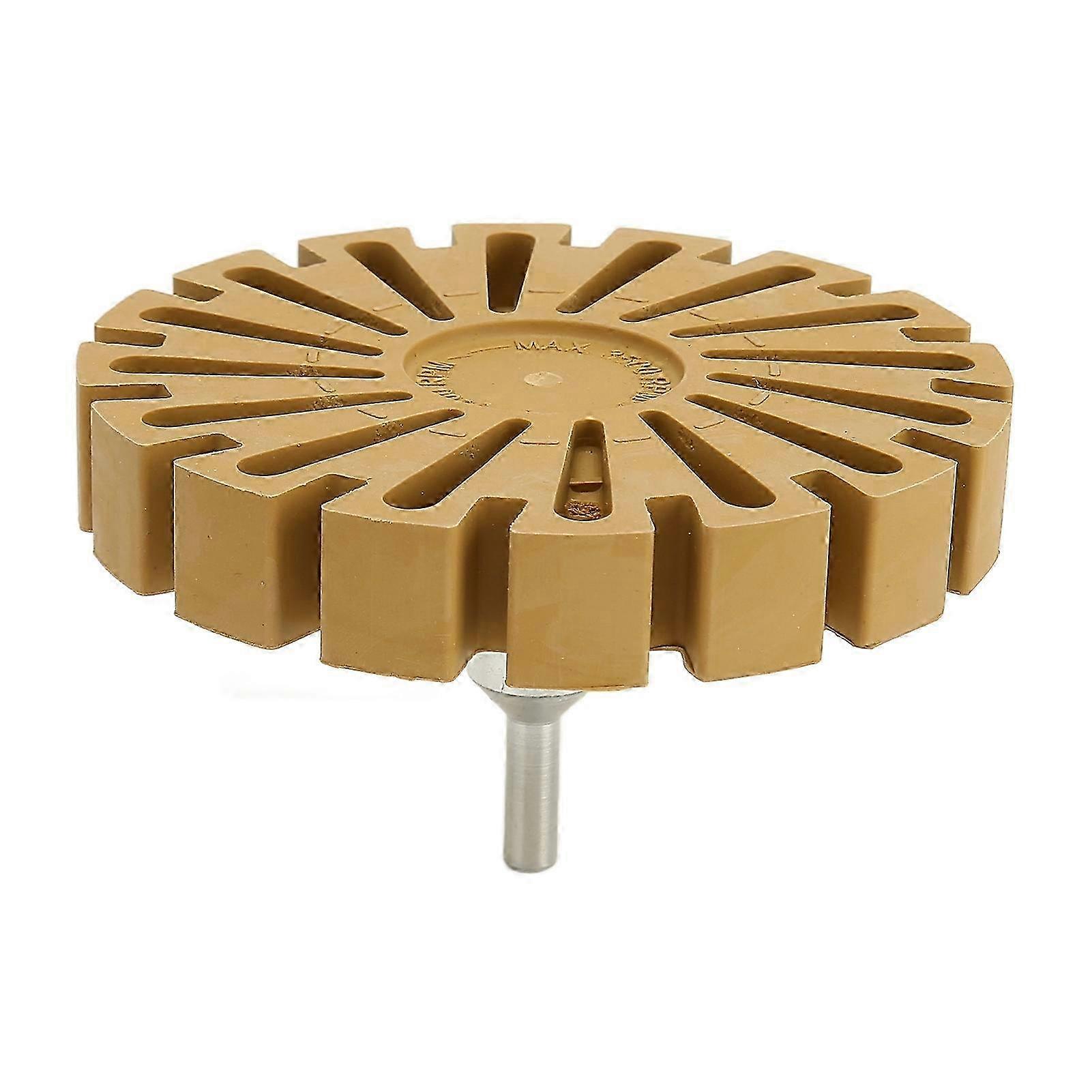 Roda de borracha de borracha de 4 polegadas 100mm para carro RV Broca manual Moagem