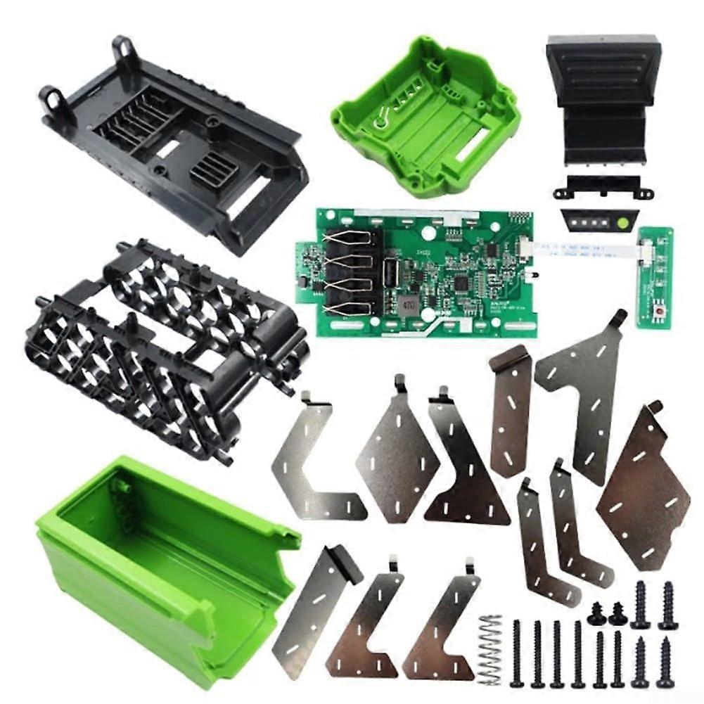 For 40V lawnmower battery plastic housing with protection board for easy assembly Ref: 1430