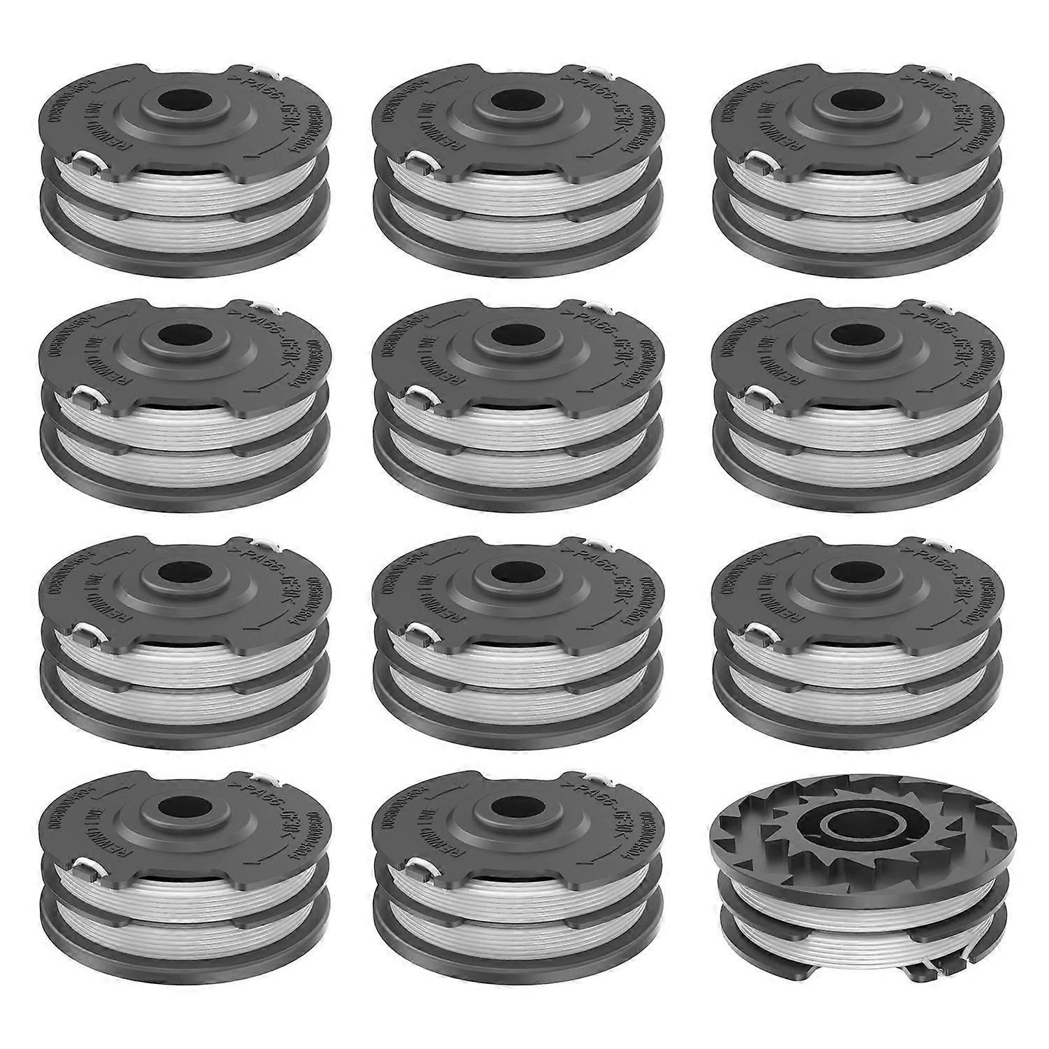 M7Y RS0101 12Pcs Replacement Spool Mower Accessory for LawnMaster X1b GT1210 GT1211 GT1238 GT1313 GT