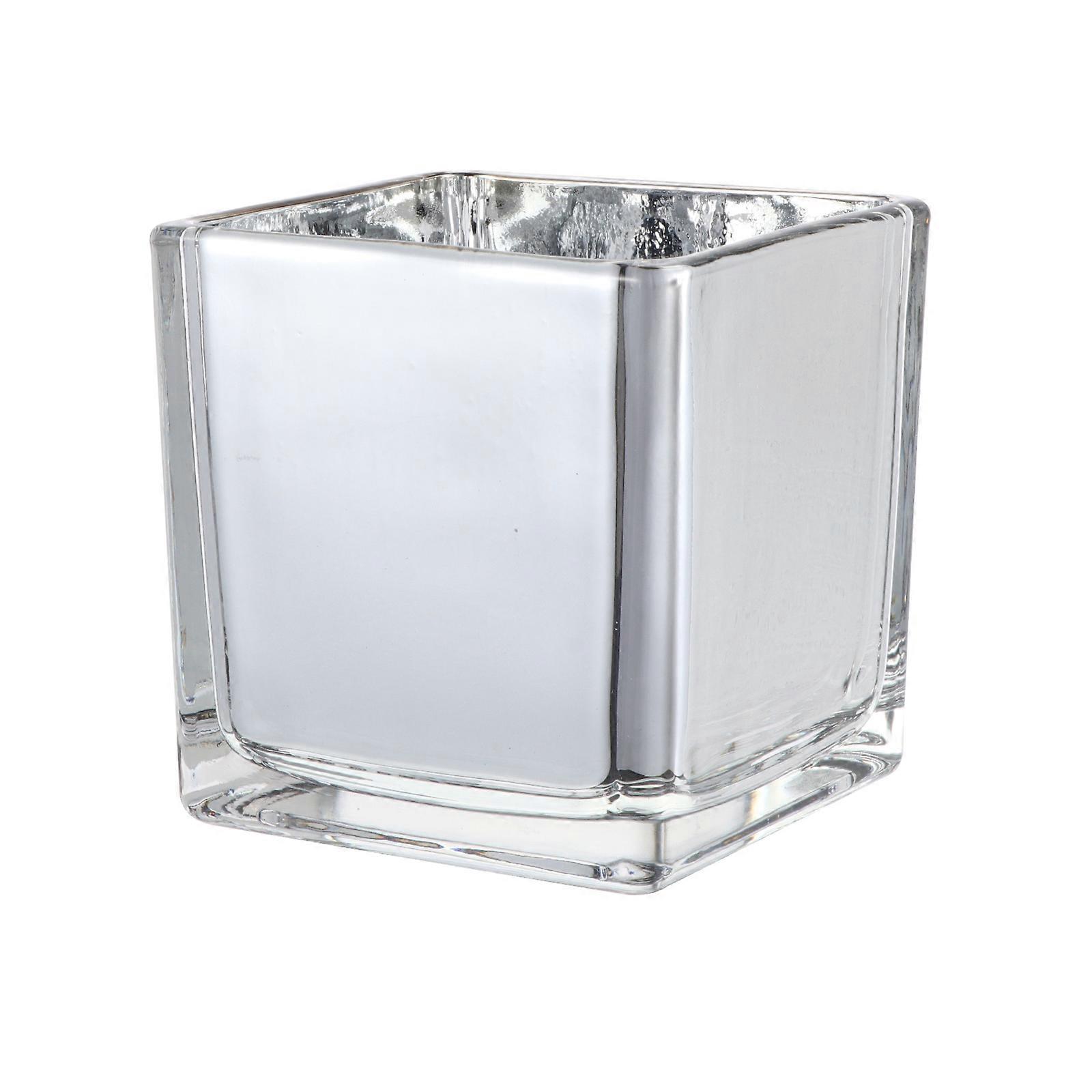 Candlestick Tabletop Arrangement Home Decor Electroplating Mirror Technology 1Set