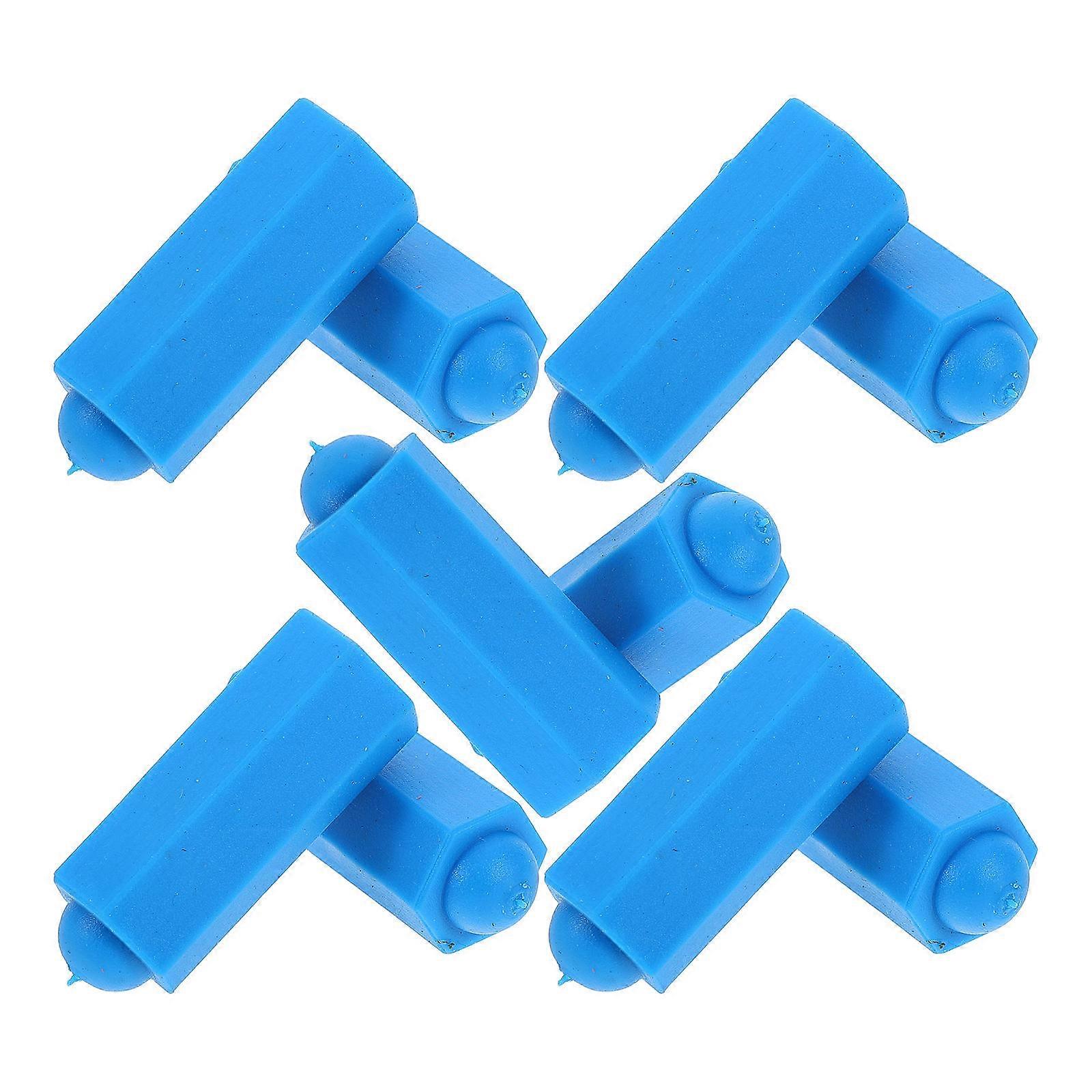 Billard Pool Zubehör Billard Queue Abdeckung Tragbarer Schutz Gummispitzen für Pool Queue Spitze 10Pcs