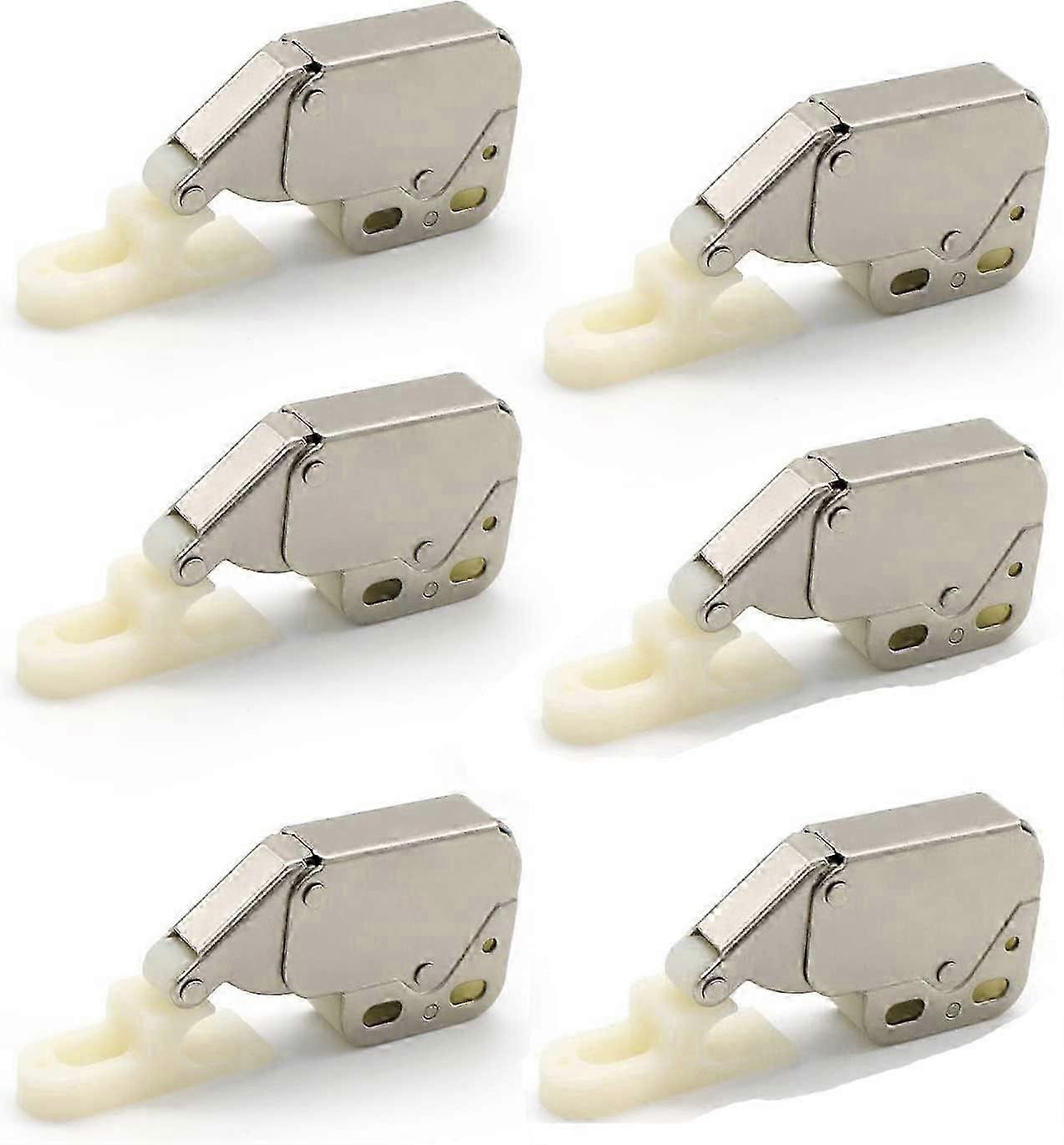 Spring Mini Latches,6PCS Mini Latch Automatic Spring Catch,Spring Catches,Spring Latch Latch Mini Latch Cabinet Mini Latch for Kitchen Cabinet Door