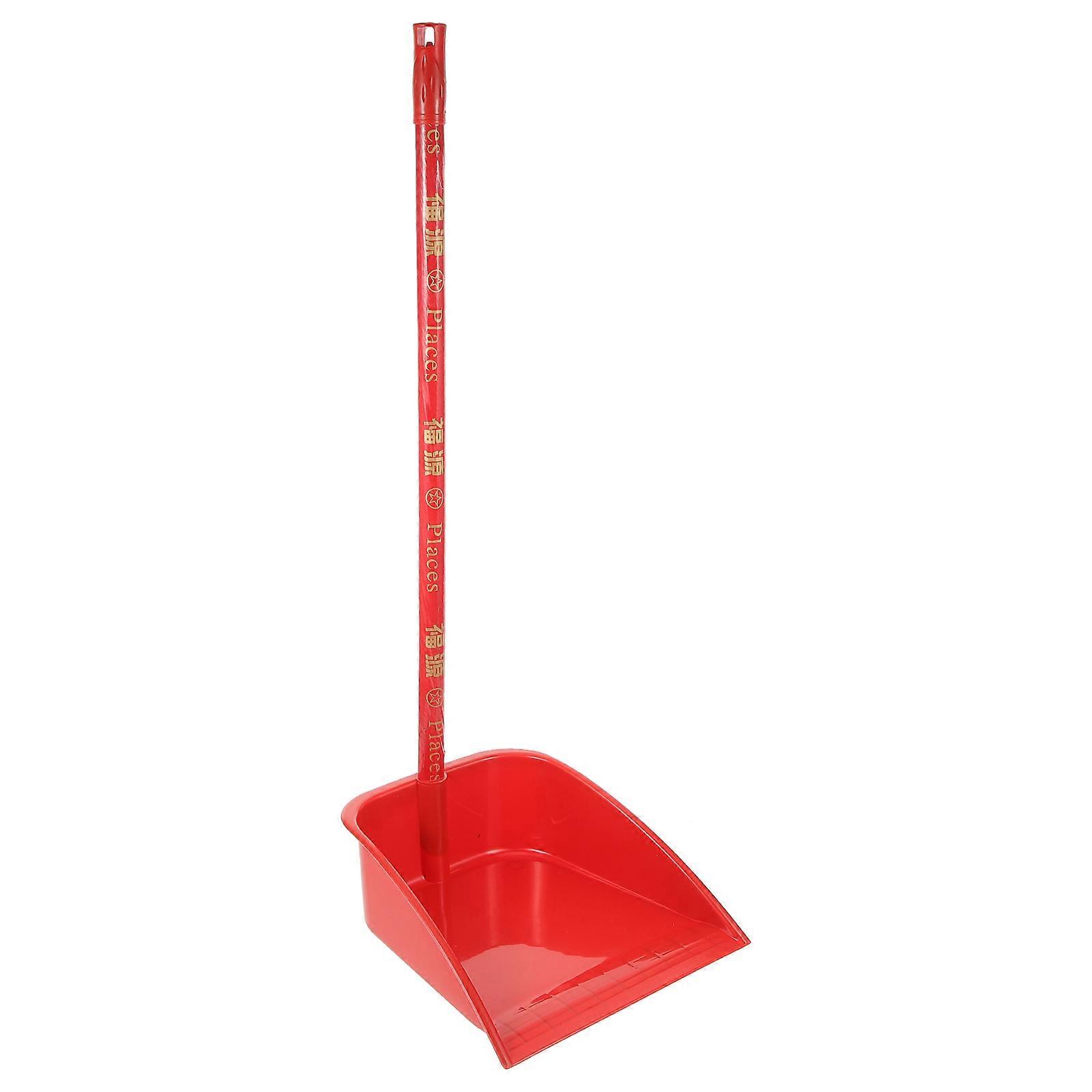 Upright Plastic Dustpan Square Shape Simple and Convenient Design for Cleaners Trash Collection 68x25.5cm 1Pack