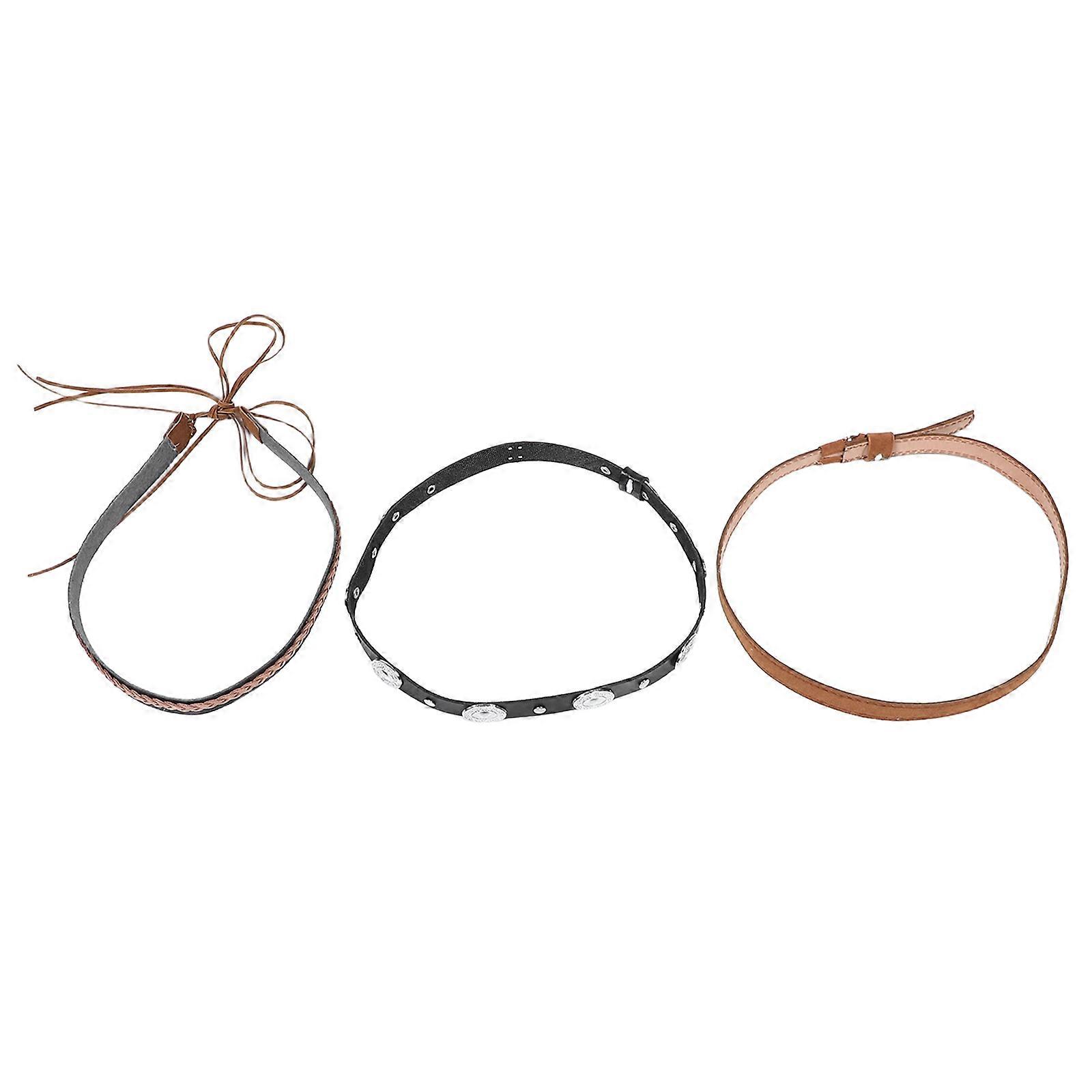 Here's a refined product description for your **Faux Cowboy Hat Band**:
**3PCS Faux Cowboy Hat Band – Vintage Style Replacement Accessory for