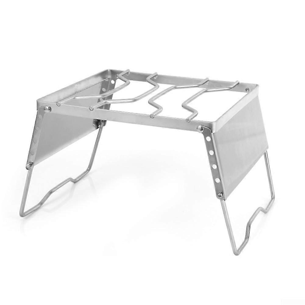 Foldable Campfire Grill, Lightweight Windproof Charcoal Grill 33 x 24 x 19 cm for Outdoor Camping Cooking