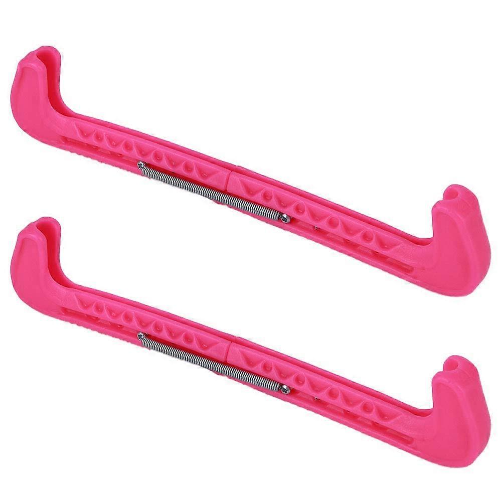 Ice Skate Blade Covers, Robust, Safe,, Skate Blade Guards, Strong for Professional Use of Ski Boots (Pink) Ref: 1816