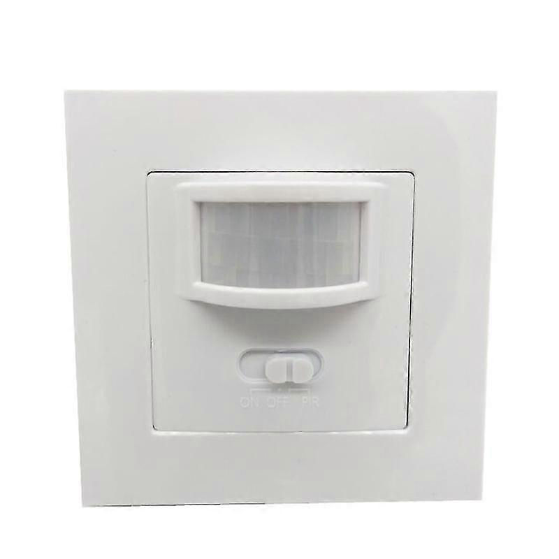 Motion sensor wall switch for LED and halogen lamps