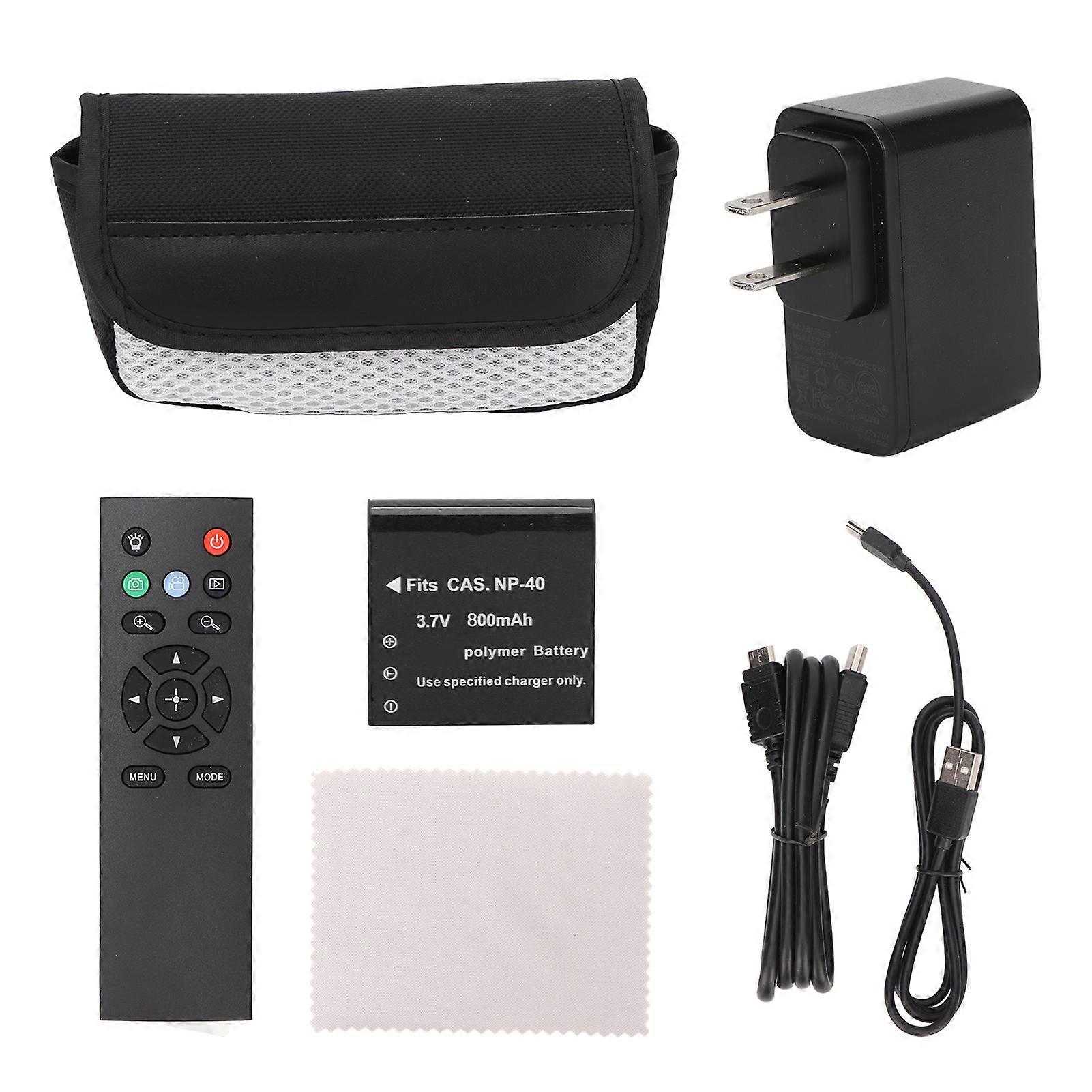 2.7K Video Camera with IPS LCD Screen, Night Vision, 16X Digital Zoom, HD Digital Camera for Beginners, Students and Teens