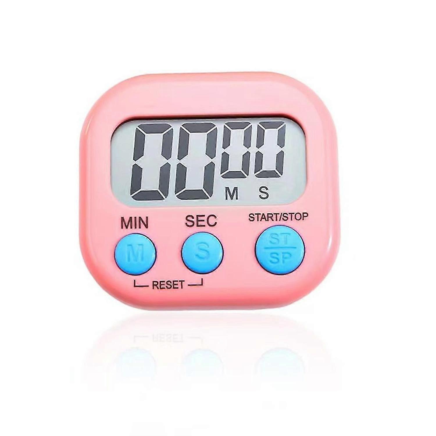 Digital Large Clock Kitchen Cooking Timer Count-Down Up Loud LCD Alarm