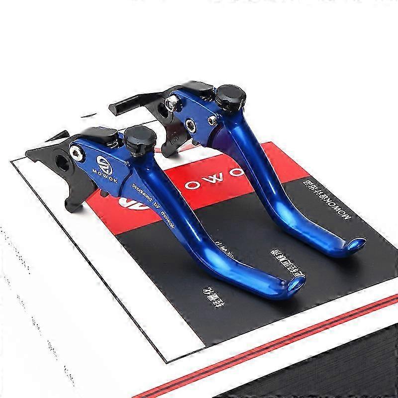 Applicable to a certain brand AK550 17-23 years modified aluminum alloy short two-finger competitive brake horn handlebars