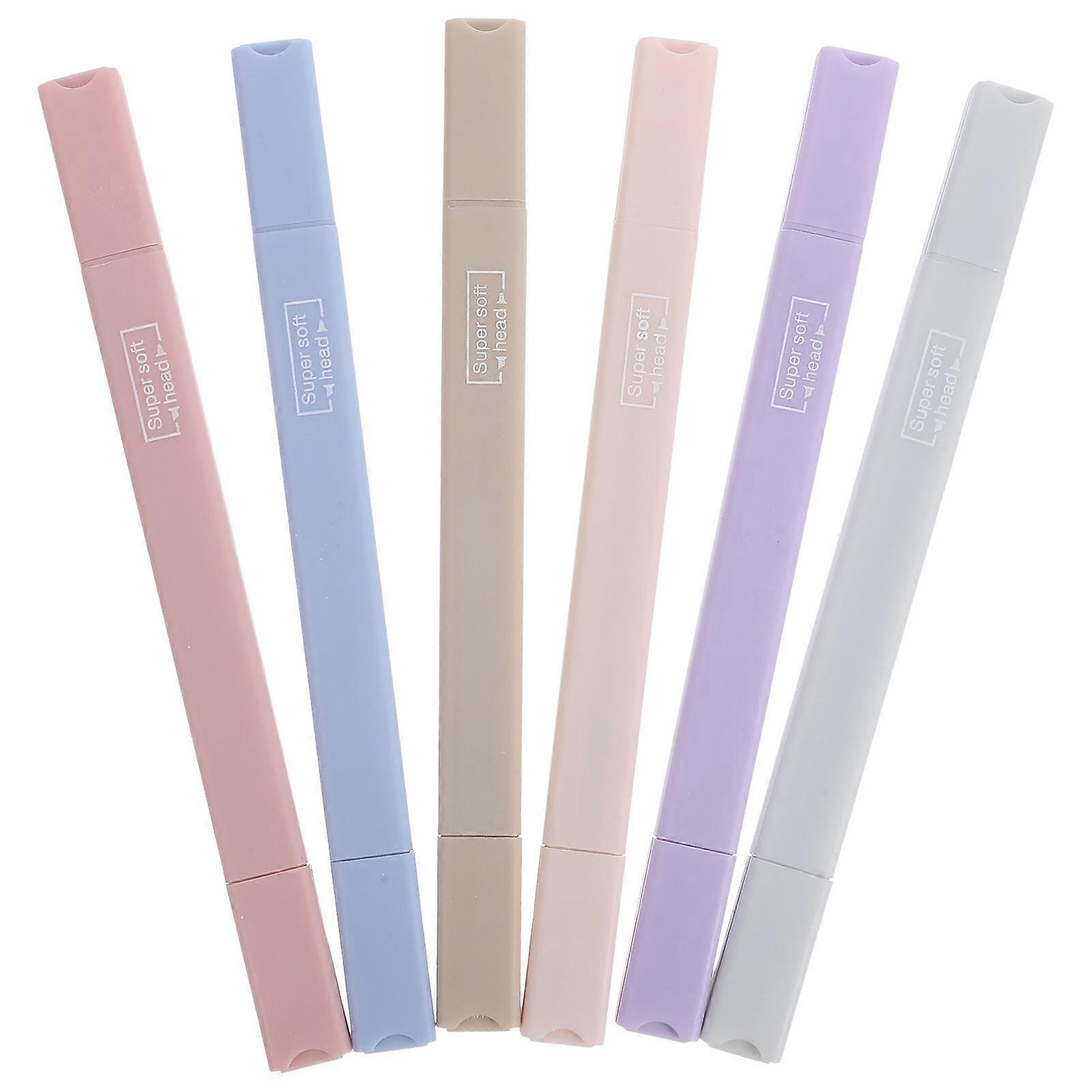 Marking Pen Assorted Color For Waiters 6Pcs