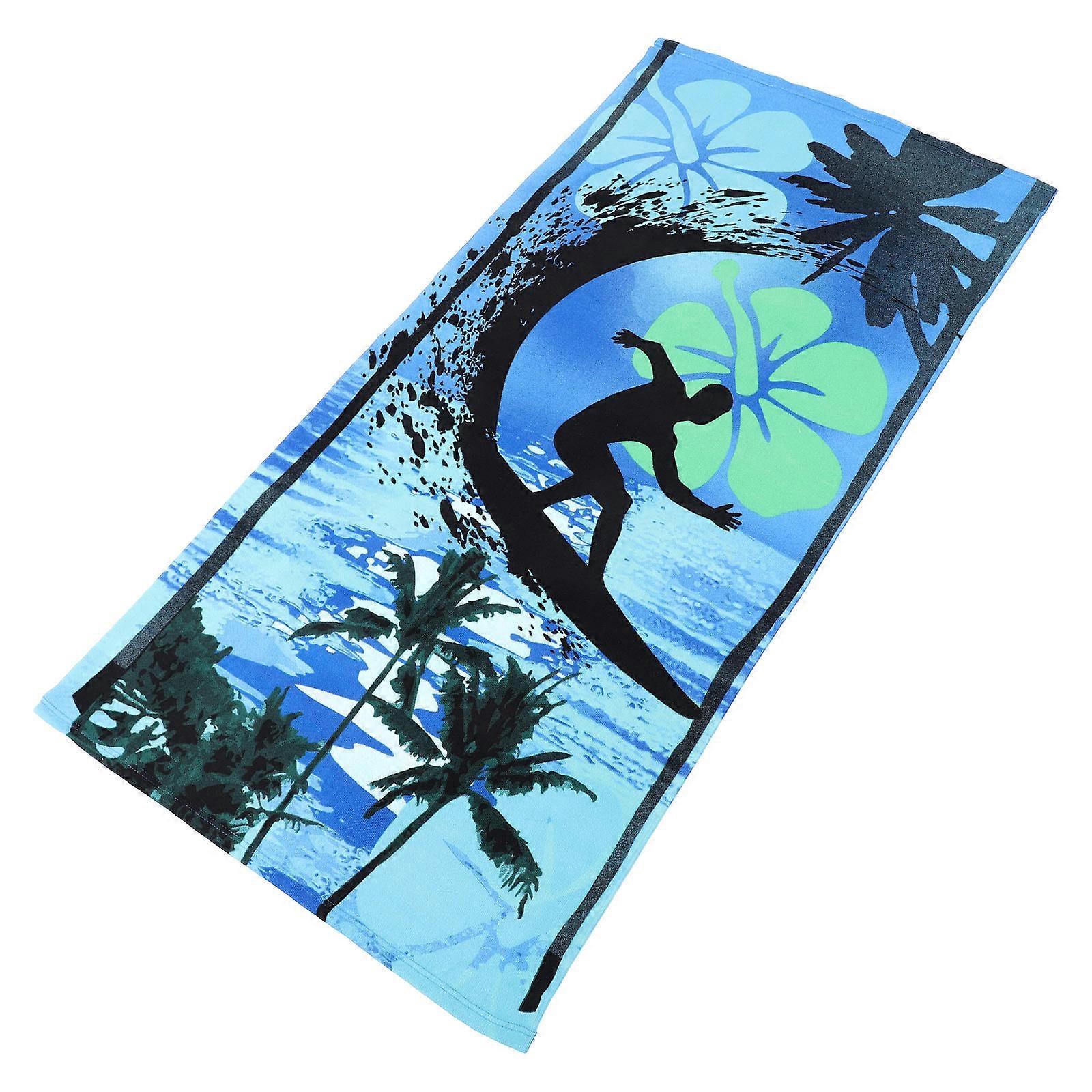 Summer Beach Towel Microfiber Quick-drying Towel For Pool And Water Park Use 150x70cm 1Pcs