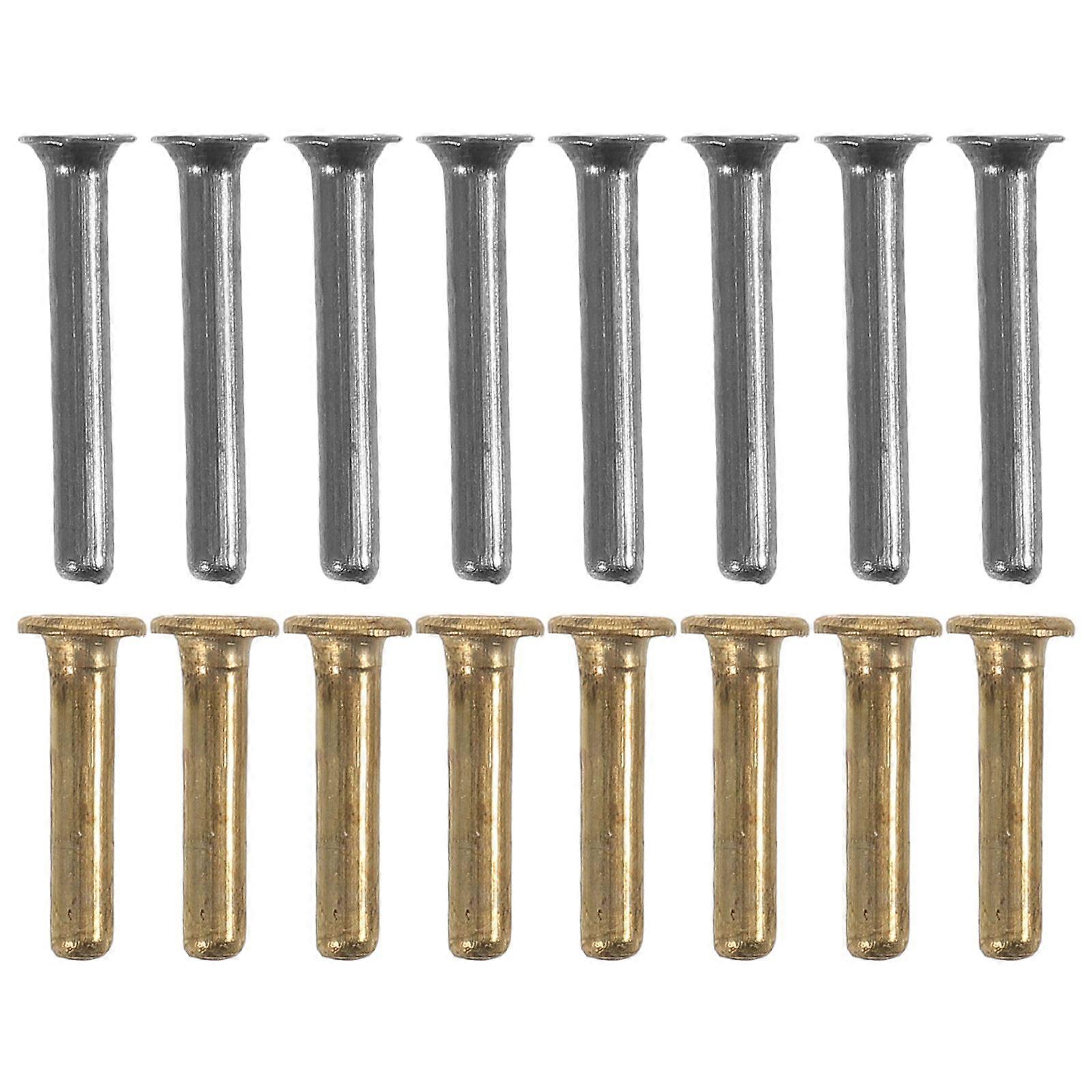 16pcs Rivets Pratiques Pour Côtes Parapluie Rivets De Rivet De Parapluie De Support Pour Parapluie Restauration Réparation Pour Parapluies Réparation