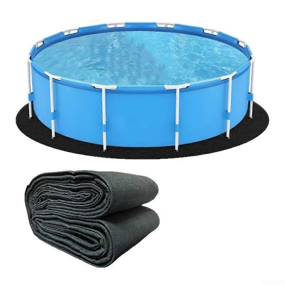 3.6m pool liner for above ground round pools, pool floor mat tarp, portable pool accessories