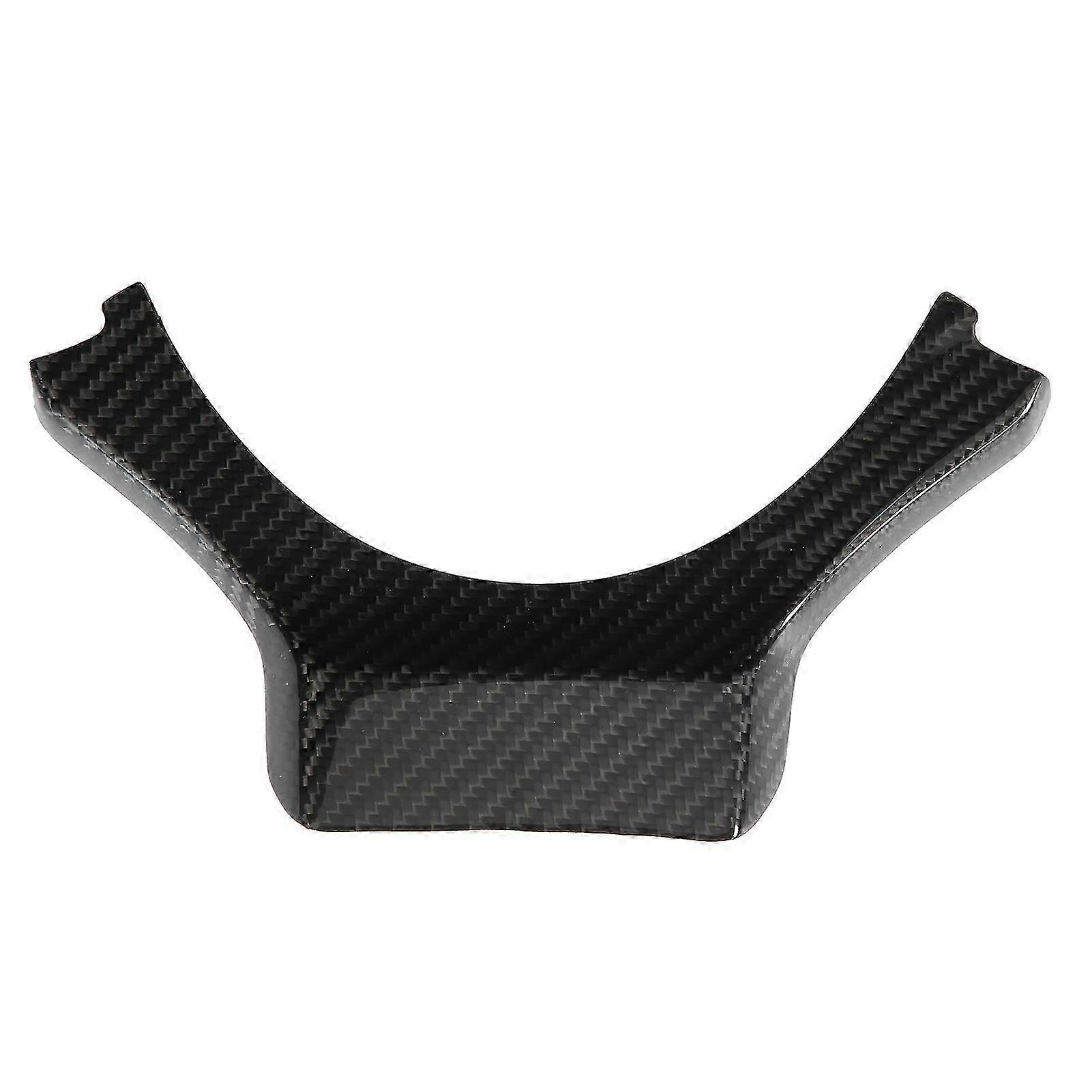 Steering Wheel Sticker AddOn Carbon Fiber Replacement for Certain Models 2014-2021