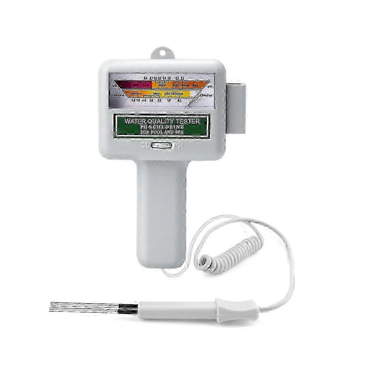 Portable Digital Water Quality Tester for Chlorine and pH Analysis