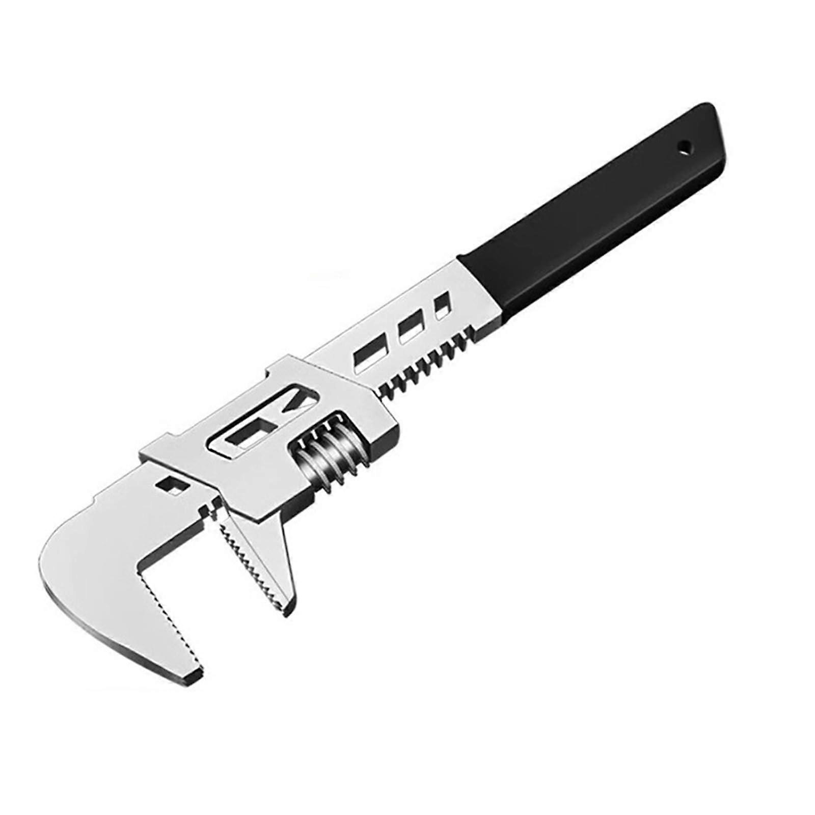 Adjustable 15-Inch Pine Multi-Purpose Wrench for Automotive and Home Repair, Non-Slip Secure Grip