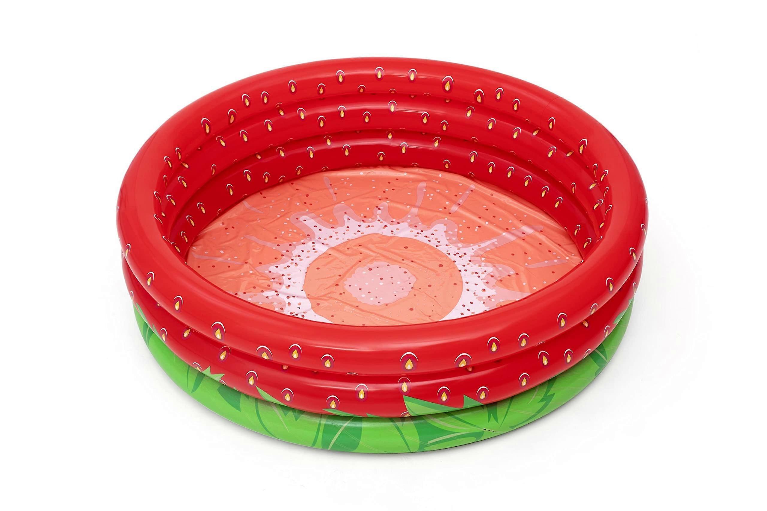 Paddling Pool Strawberry Diameter 160 x 38 cm