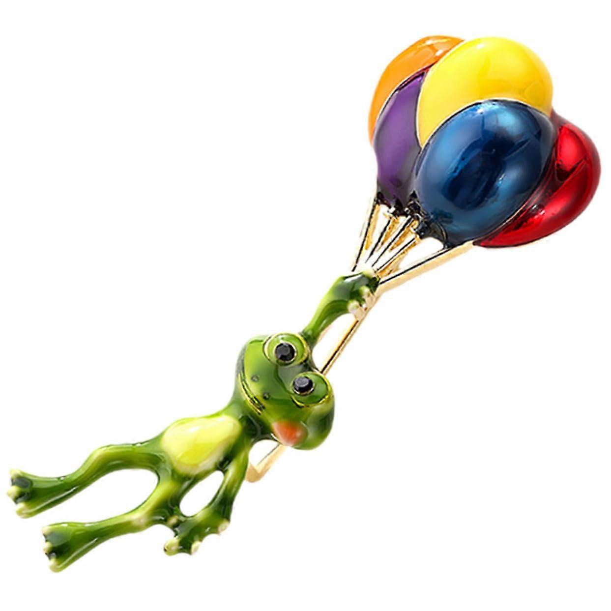 Hutbrosche Frosch Anstecknadel für Hüte, Rucksäcke und Kleidung, Süße Dekorative Brosche für Anzüge, Kleine Anstecknadeln
