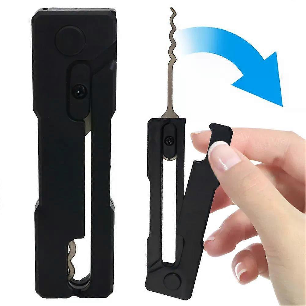 Compact Lock Picking Set Versatile Door Open Keys Car Bypass Open Keys Automotive Opening Pick Hook for Adventurer