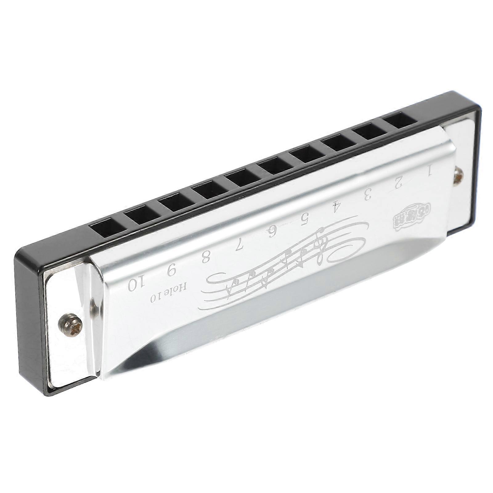 Kids Harmonica Musical Instruments Beginner Practice Rectangular Shape ABS Material Children Harmonica 1Pack