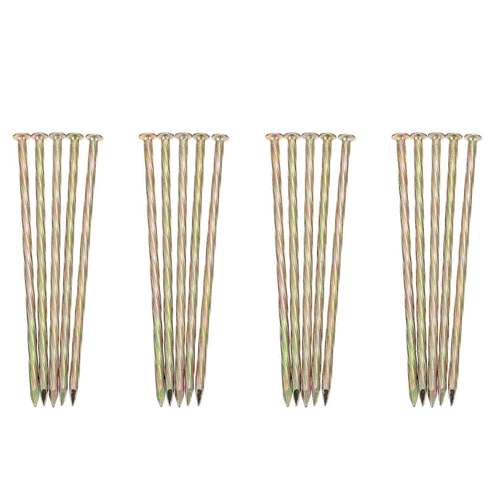 Landscape Edging Nails for Camping Use Made of Carbon Steel 6 inch 20 Pieces