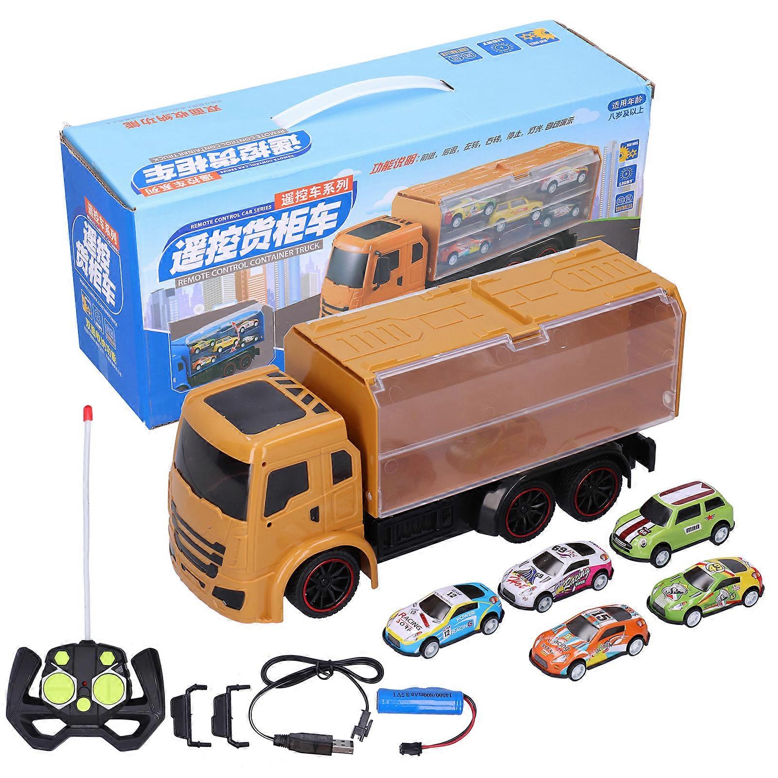 Simulation Remote Control Storage Engineering Vehicle Toy Children Vehicle Toy Set
