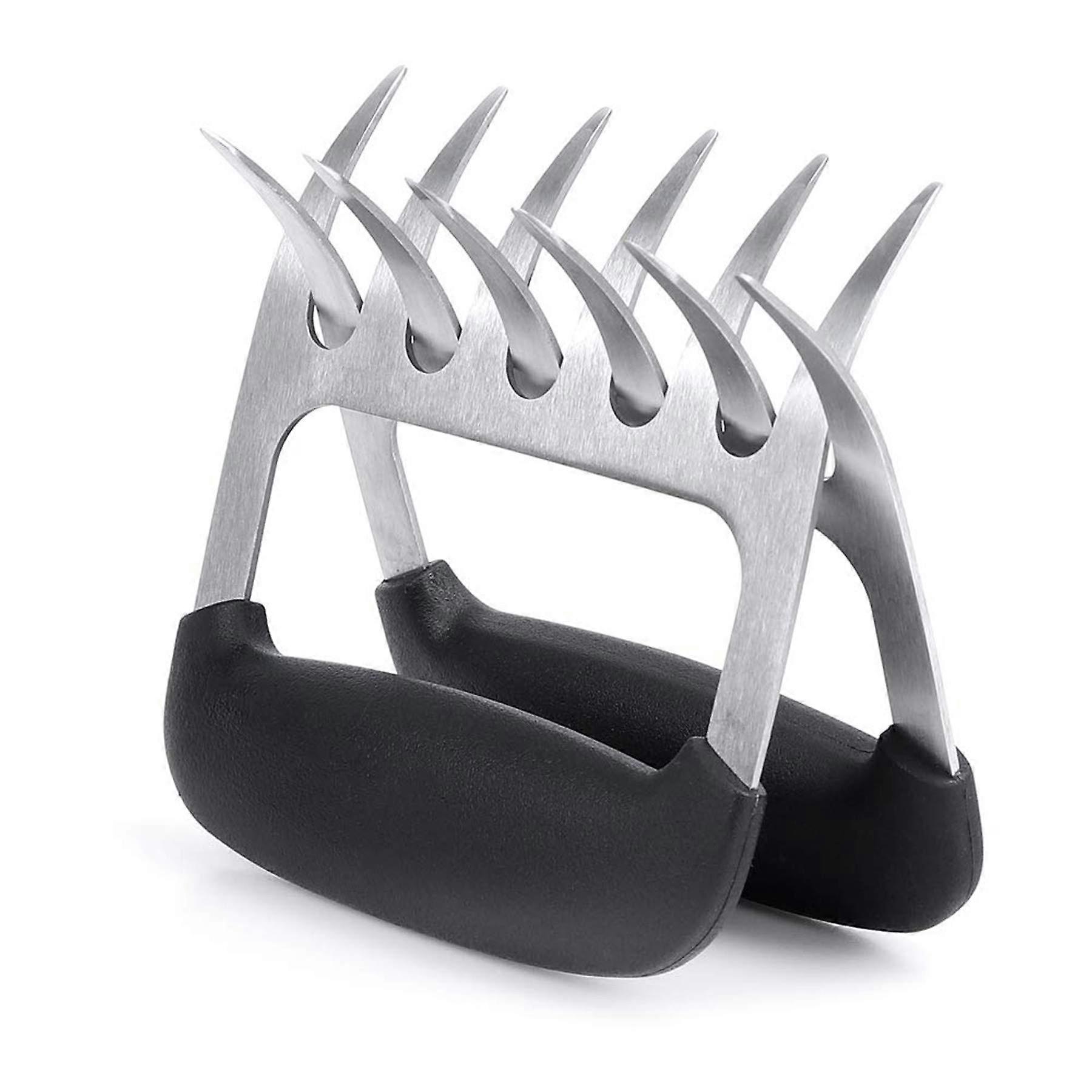 Meat Claws Pulled Pork Claws Stainless Steel BBQ Forks Bear Claws with PP Handle, Polypropylene Stainless Steel