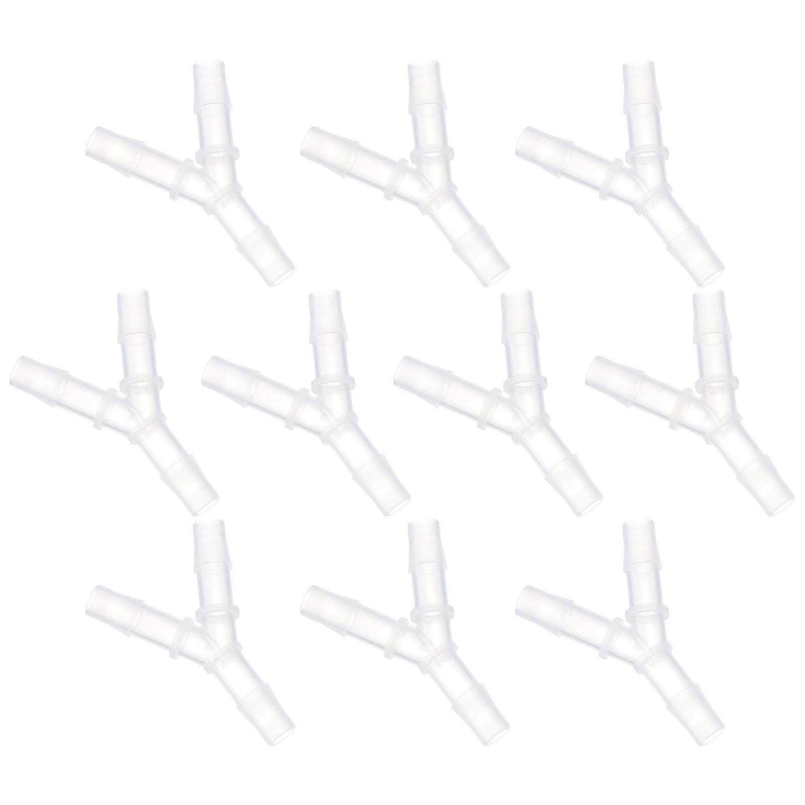 Plastic Three Way Connector for Garden Air Tee Joints 10Pcs Durable Set
