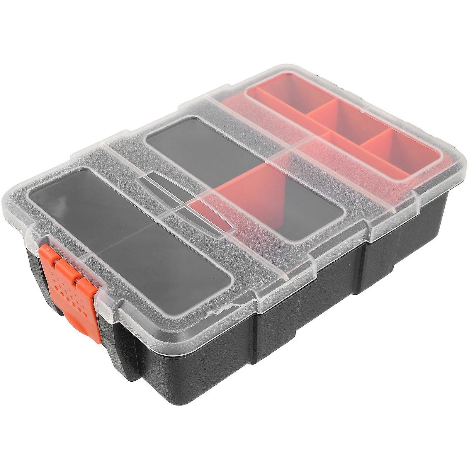 Multi Compartment Storage Box for Articles Storage with Durable Plastic Material 70 Pieces