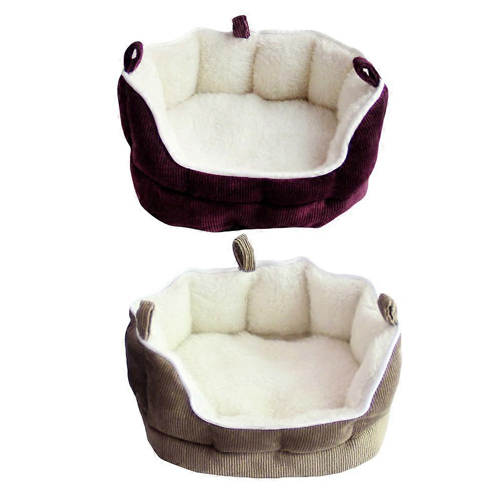 Pet Sleeping Bed Rabbit Sleeping Bed Ferret Beds Sofa Shape Simple Design 1Pack