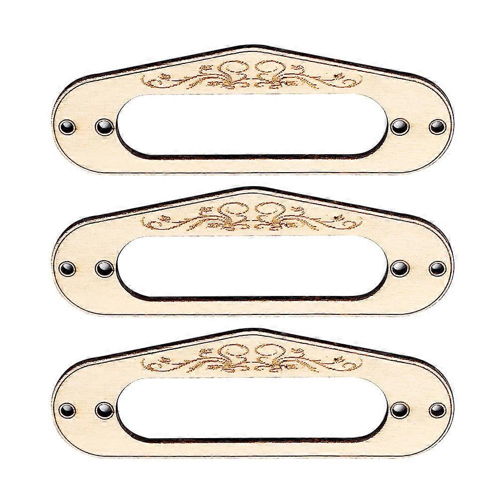 Humbucker Ring Replacement For Broken Or Old Pickup Rings Golden Color Suitable For ST Style 3Pcs