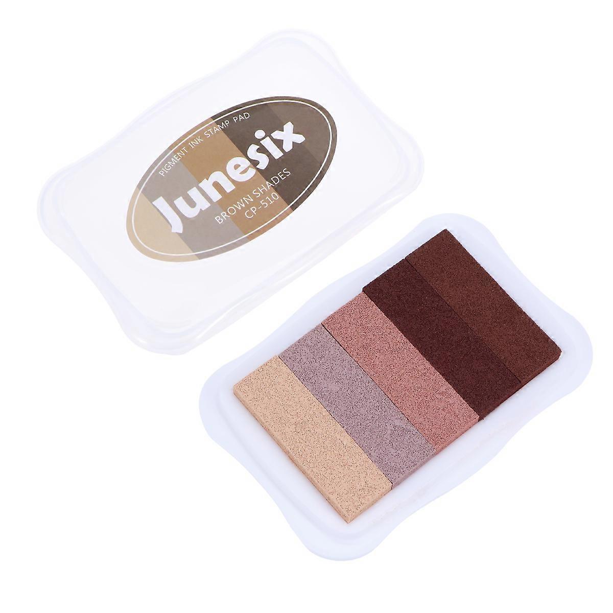 Scrapbooking Ink Pads Gradient Ink Pad Diy Art Crafts Scrapbooking Card Making Children Imagination Development 1Pcs