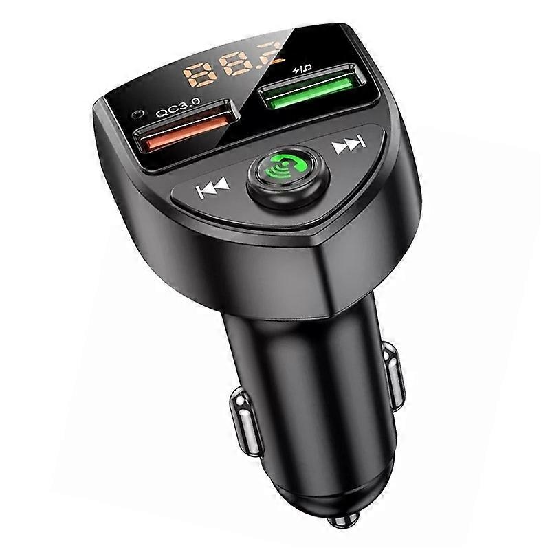 Car U Disk/TF Card Bluetooth Player Fm Transmitter C8 QC3.0