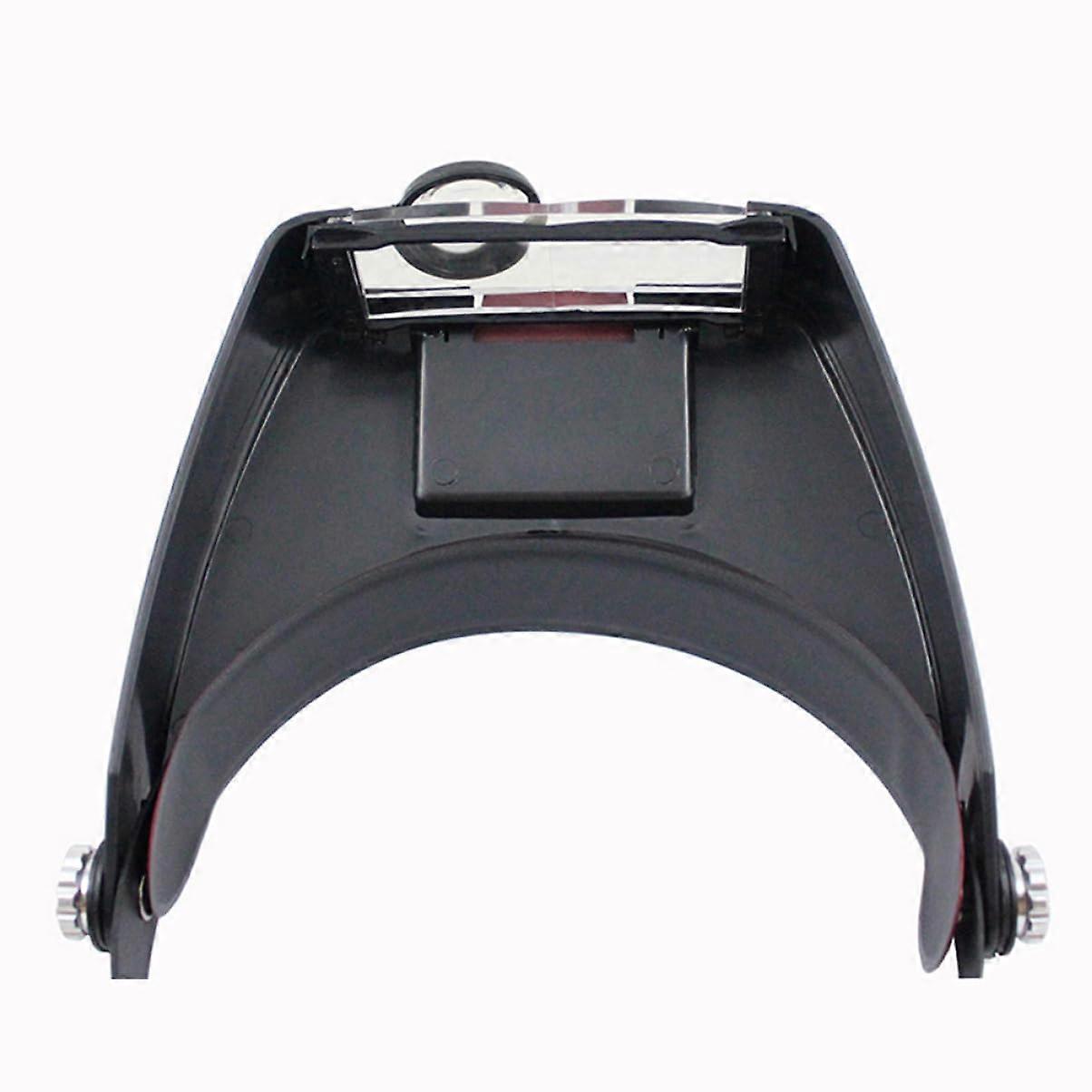LED Headband Magnifier with Adjustable LEDs, Head Strap for Repairs, Reading Glasses