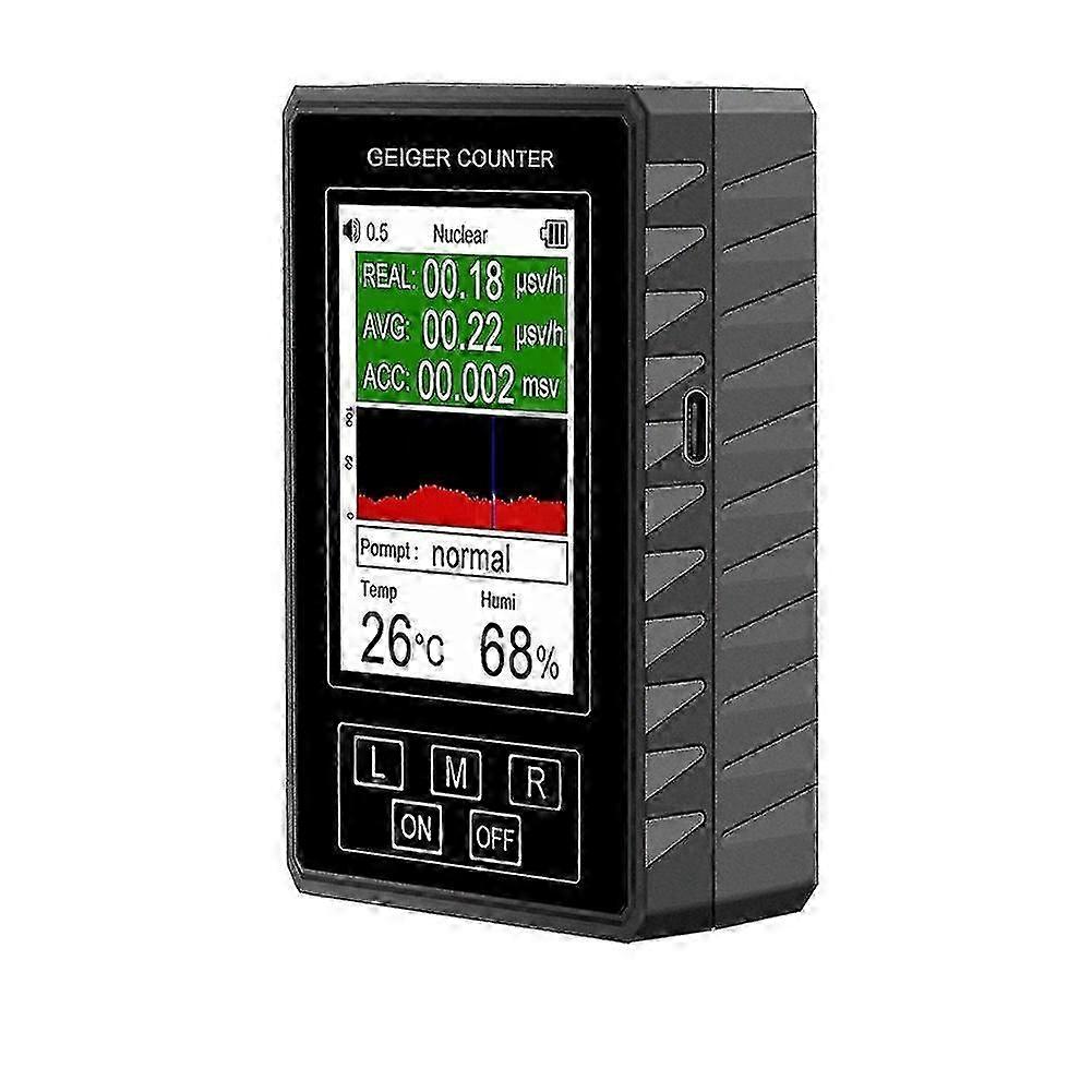 Nuclear Radiation Electromagnetic Radiation Detector Laboratory Hospital Multi-function Geiger Coun