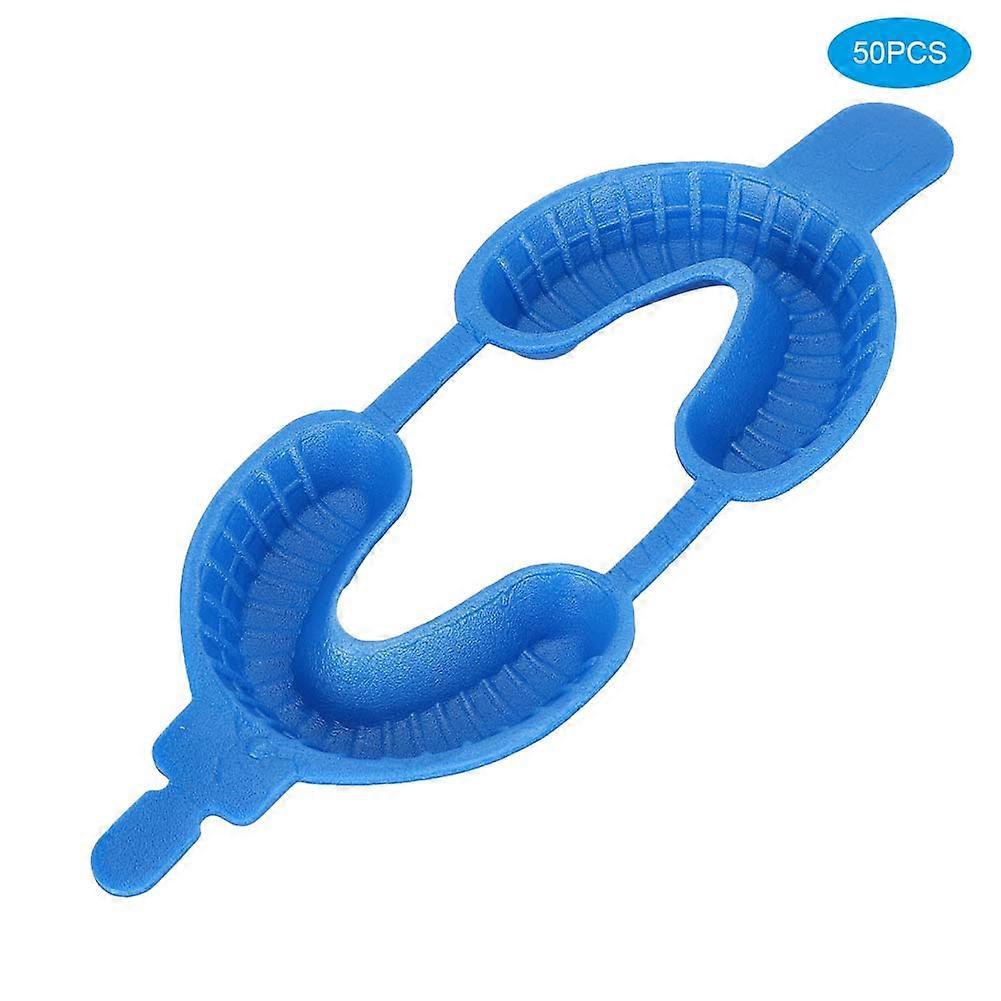 50Pcs/Set Disposable Fluoride Tray Dual Arch Trays Dental Accessory ToolsL