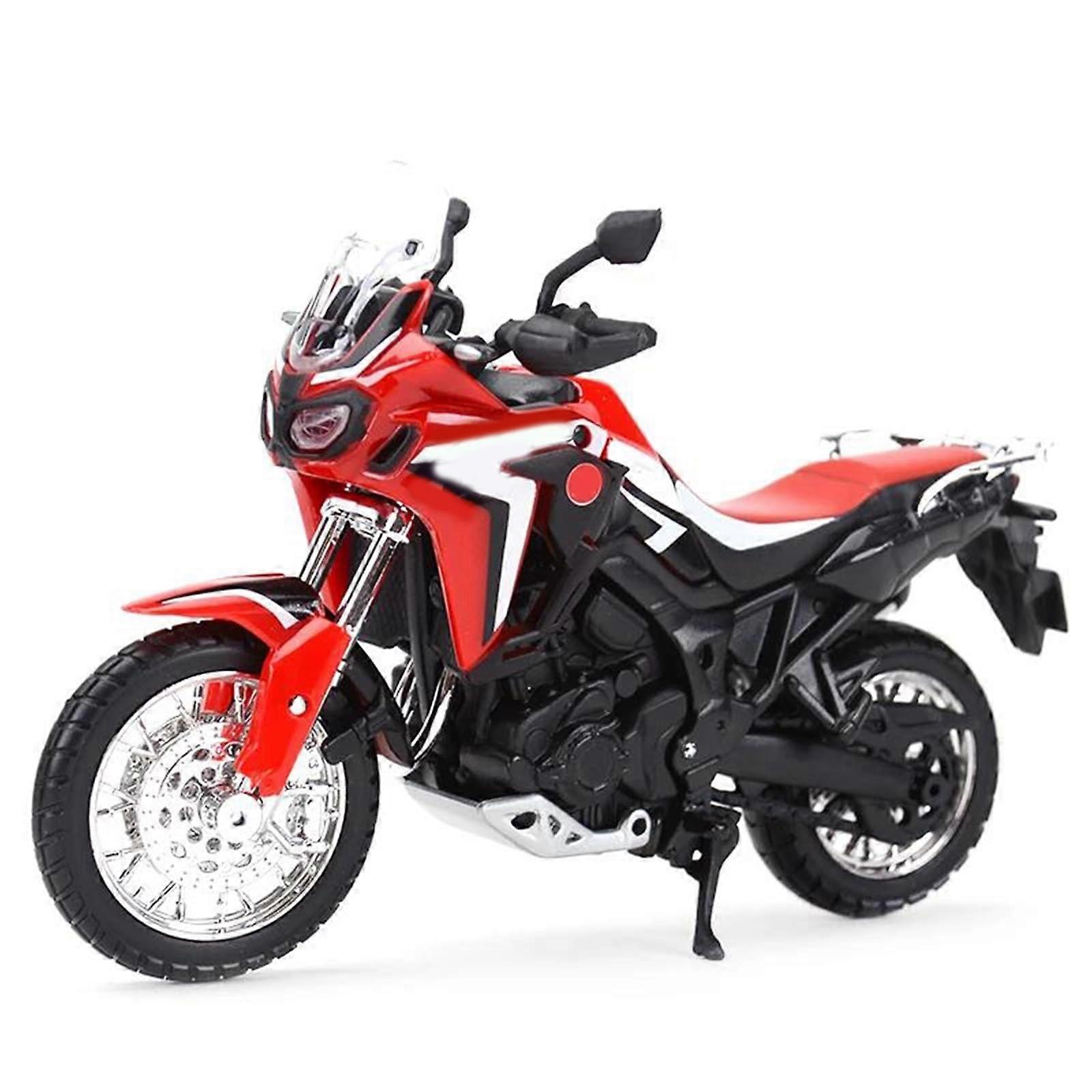 1:18 For Africa Twin DCT Static Diecast Vehicle Collectibles Hobby Motorcycle Model Toy Red