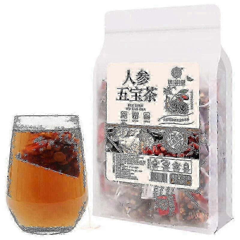 50-150kpl Ginseng Five Treasure Tea Yrttitee 250g