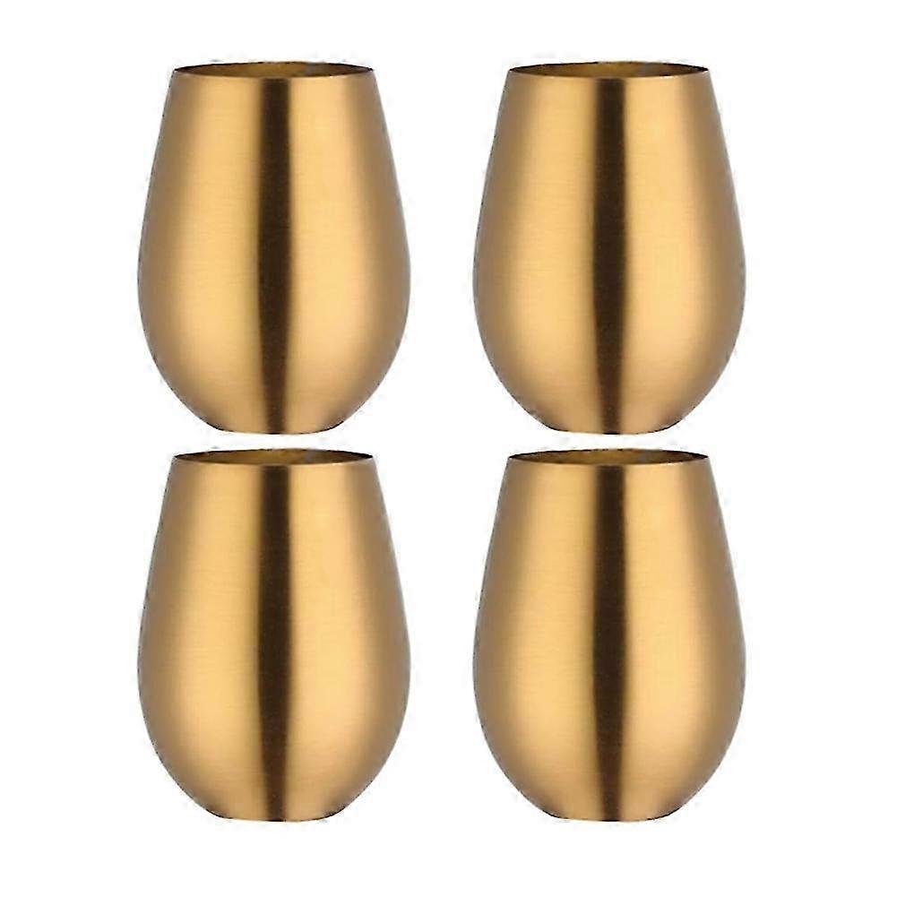 17-Unzen-Weinglas aus Edelstahl, ein tragbarer Weinbecher für den Außenbereich für einen Pool, Camping oder Grillabend