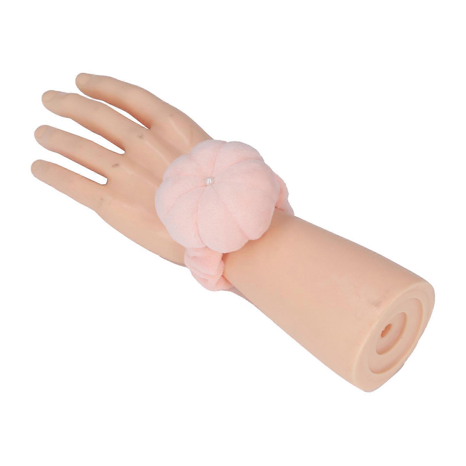 2 قطعة دبوس وسادة اليقطين شكل حزام المعصم تصميم قماش محمول مادة عملية الخياطة pincushions للتطريز