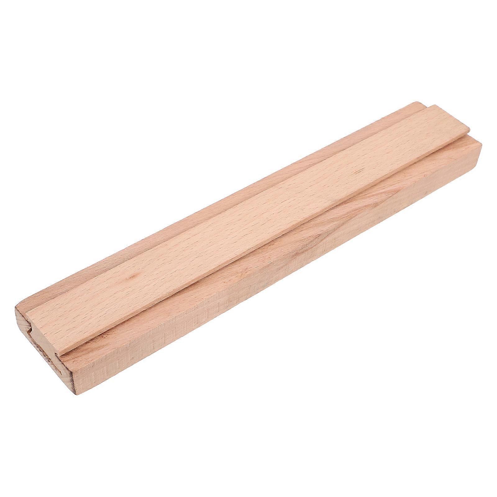 Wooden Drawer Slides Center Mount Glides Durable Replacement Rails Smooth Sliding Mechanism for Traditional Furniture